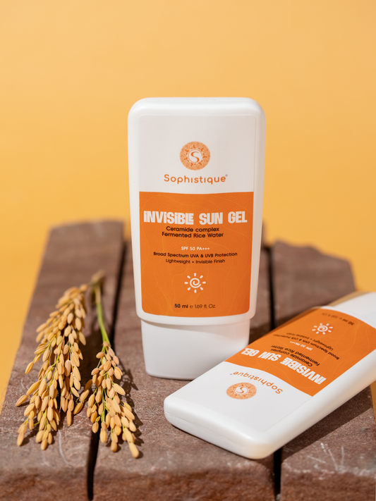 Invisible Sun Gel Ceramide & fermented Rice Water
