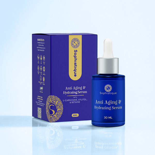Anti-Aging & Hydrating Serum with Glycerin by Sophistique | Wrinkle free skin